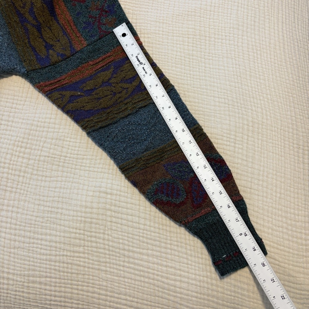 VTG International Passport Sweater Wool Alpaca Blend Made in Italy Medium - Picture 8 of 8